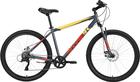 Велосипед Stark Respect 26.1 D Microshift (серый/красный/желтый, 18