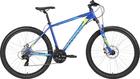Велосипед Stark Hunter 27.2 D (насыщенный синий/голубой металлик, 16