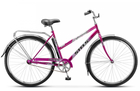 Велосипед Stels Navigator-300 Lady 28 Z010 (LU085342/LU095150, 20, малиновый, 2023, корзина)