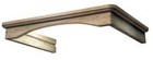 Деревянная панель Krona комплект багетов для Adelia 600 CPB/G1/0 (неокраш. бук, в упаковке)