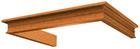 Деревянная панель Krona комплект багетов в упаковке для Beatris 600 CPB/5 (св.вишня)