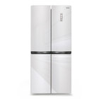 Холодильник Ginzzu NFI-4414 (белое стекло)