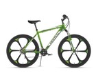 Велосипед Bravo Hit 26 D FW (зеленый/белый/серый, 18