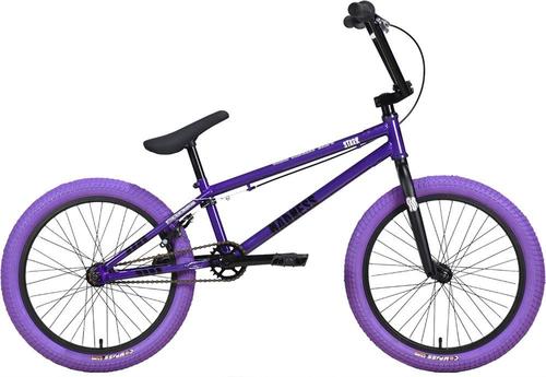 Велосипед Stark Madness BMX 4 (серо-фиолетовый/черный/фиолетовый) 1394538