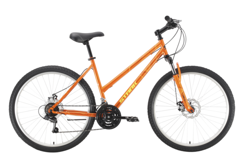 Велосипед Stark Luna 26.1 D Steel 1359178 (оранжевый/желтый, 18