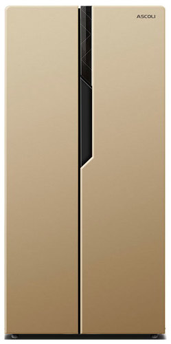 Холодильник Ascoli ACDG450WE (золотистый)