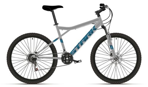 Велосипед Stark Slash 26.2 D 1266657(серый/синий, 18