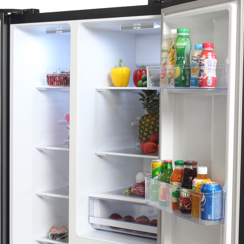 Холодильник Hyundai CS5073FV (черная сталь)