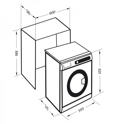 Встраиваемая стиральная машина Zigmund Shtain BWM 03