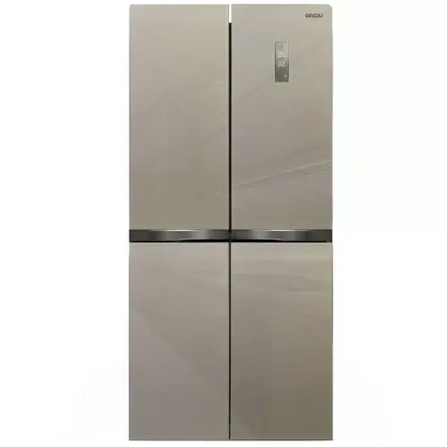 Холодильник Ginzzu NFI-4414 (шампань стекло)