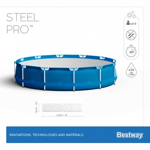 Бассейн Bestway 56706 Steel Pro