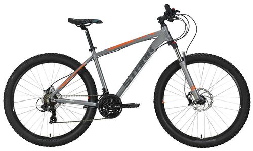 Велосипед Stark Hunter 27.2+ HD 1359159(серый/оранжевый, 18