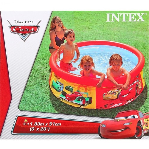 Бассейн Intex 28103 Easy Set (тачки Disney-Pixar)