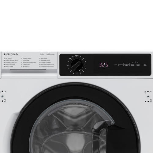 Встраиваемая стиральная машина Krona Darre 1400 7/5K (white)