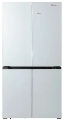 Холодильник Tesler RCD-482I (белое стекло)