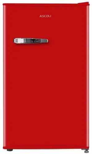 Холодильник Ascoli ADFRR90 (ретро, красный)