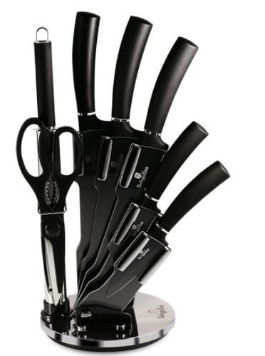 Кухонный нож Berlinger Haus BH-2565 Black Silver Collection (8 предметов)