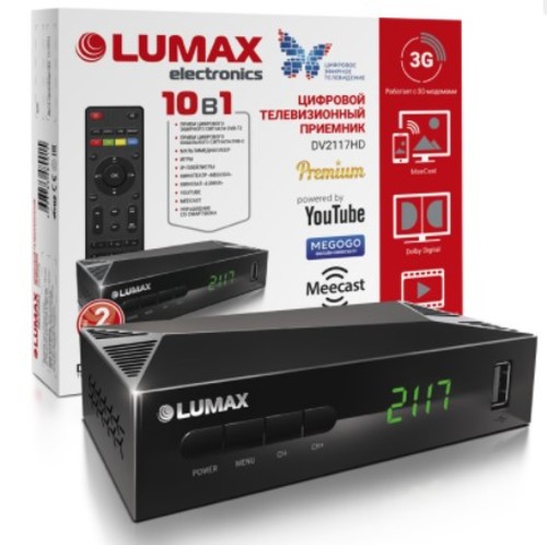 Цифровой ресивер Lumax DV2117HD