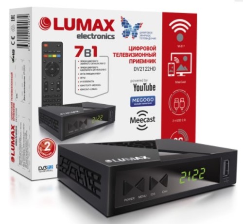 Цифровой ресивер Lumax DV2122HD