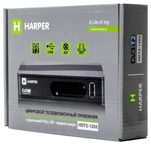 Цифровой ресивер Harper HDT2-1202