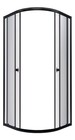 Душевой уголок Triton Альфа 80Х80 (черный/ширма)