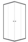 Душевой уголок Triton Вента 90Х90 (графит/ширма)