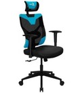Кресло Aerocool Guardian (черный/голубой)