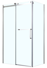 Душевой уголок Azario Vancouver AZ-NKF1131 L 80x120x200 (раздвижная дверь, стекло прозрачное 8 мм. профиль серебро)