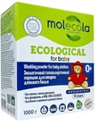 Аксессуар Molecola 70020 (экологичный гипоаллергенный порошок для стирки детского белья концентрат, 1000 гр.)