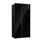 Холодильник Tesler RSD-537BI (black glass)