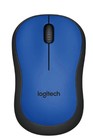 Мышь Logitech Silent M220 (синий/черный)