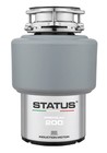 Измельчитель пищевых отходов Status Premium 200 (серебристый матовый/серый)