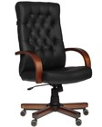 Кресло Бюрократ T-9928WALNUT (черный)
