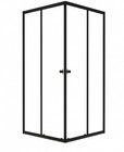 Душевой уголок Triton Вента 100Х80 (черный/ширма)