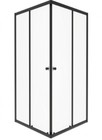 Душевой уголок Triton Вента Вельвет 90Х90 (черный/ширма)