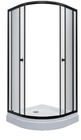Душевая кабина Triton Прайм А 90х90 (черный/без крыши)