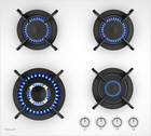 Газовая варочная панель Weissgauff HGG 640 WGV