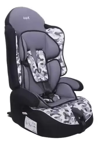 Автокресло Siger Прайм Изофикс 9-36 кг (серый)