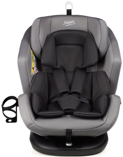Автокресло Siger Ультра Isofix KRES3910 (гр.0+/I/II/III, св. серый)