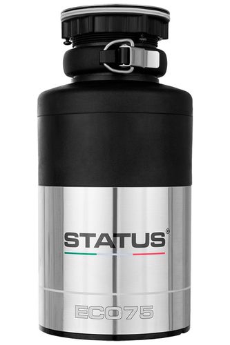 Измельчитель пищевых отходов Status EC075 (черный/серебристый металлик)