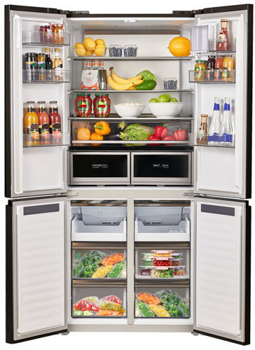 Холодильник Maunfeld MFF190NFDBG