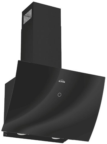 Вытяжка наклонная Elikor Wave BK 60 (черный)