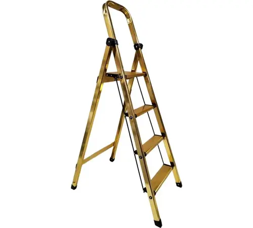  Стремянка LWI Комфорт 4 ступени LWI-K04GOLD