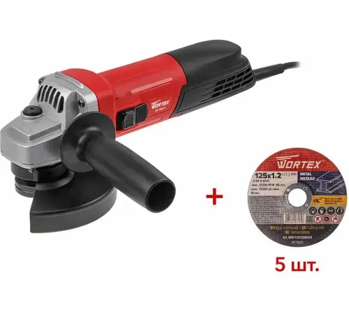 Угловая шлифовальная машина Wortex AG 1213-4