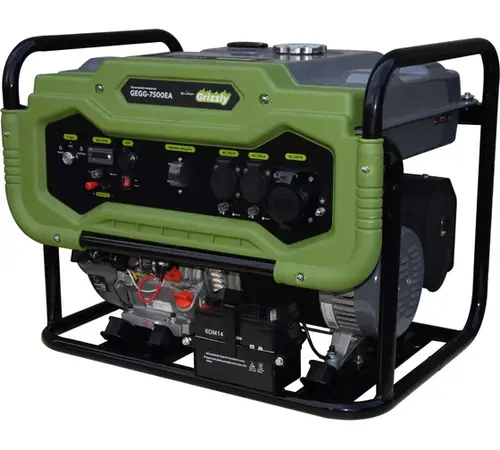 Бензиновый генератор Grizzly GEGG-7500EA