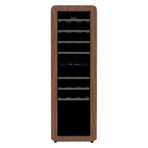 Винный шкаф Tesler CWC-308 (caramel wood ld)