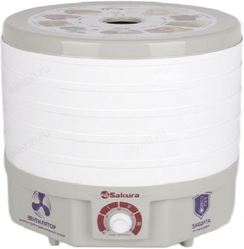 Сушилка для овощей и фруктов Sakura SA-7809GR