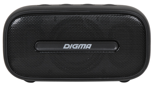 Портативная акустика Digma S-19 (черный)
