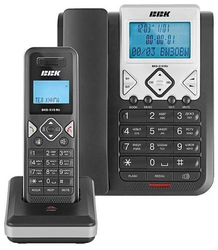 Радиотелефон BBK BKD-519 RU (черный)