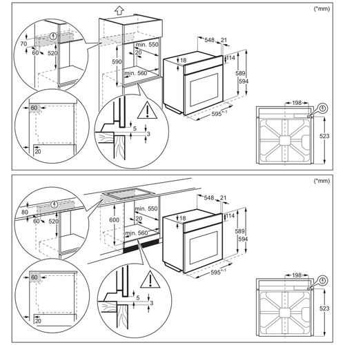 Встраиваемый духовой шкаф Electrolux KODEC75X2